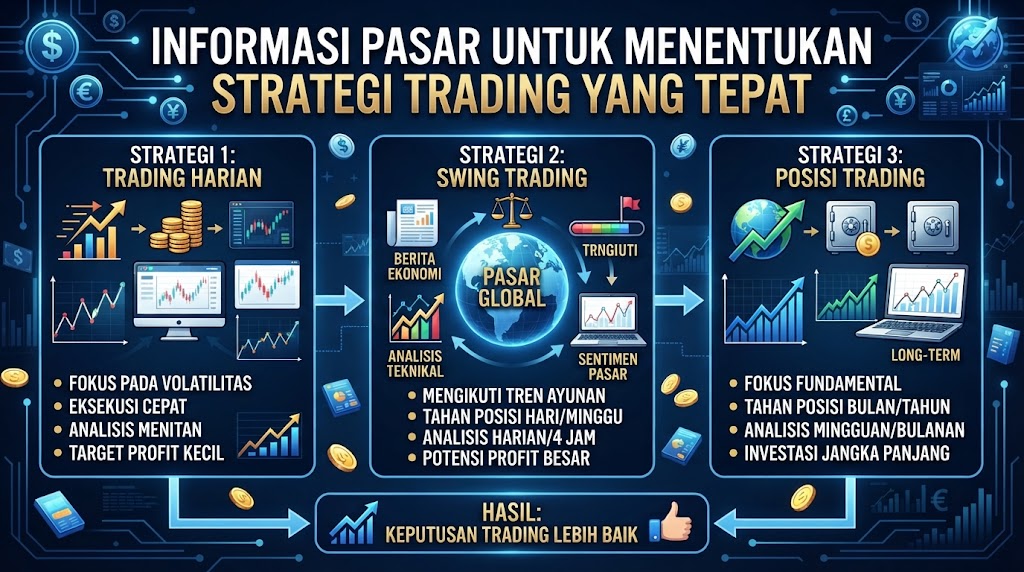 Informasi Pasar untuk Menentukan Strategi Trading yang Tepat